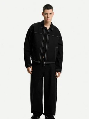 Kurtka wiosenna Bershka czarny