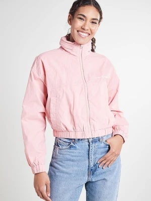 Kurtka wiosenna Calvin Klein Jeans jasnoróżowy