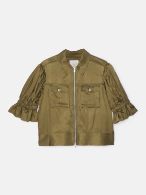 Kurtka wiosenna Cinq à Sept khaki