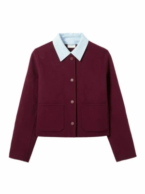 Kurtka wiosenna CLAUDIE PIERLOT bordowy