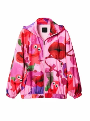 Kurtka wiosenna Desigual czerwony