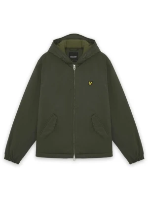 Kurtka wiosenna Lyle & Scott oliwkowy