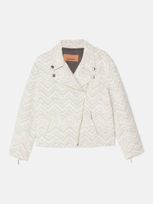 Kurtka wiosenna Missoni mleczny
