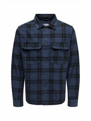 Kurtka wiosenna Only & Sons granatowy