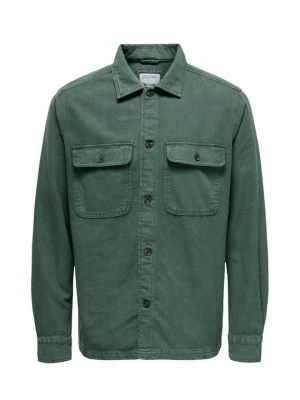 Kurtka wiosenna Only & Sons zielony