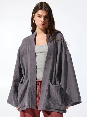 Kurtka wiosenna PULL&BEAR ciemnoszary