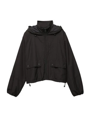 Kurtka wiosenna PULL&BEAR czarny