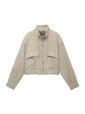 Kurtka wiosenna PULL&BEAR taupe