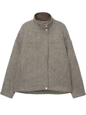 Kurtka wiosenna PULL&BEAR szary