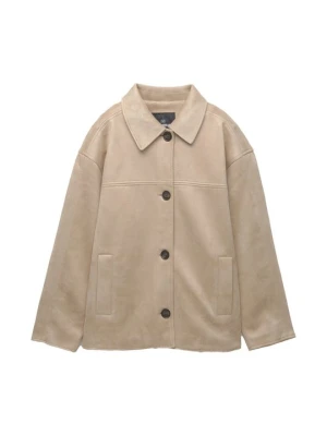 Kurtka wiosenna PULL&BEAR beżowy