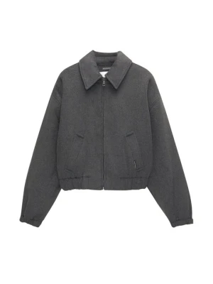 Kurtka wiosenna PULL&BEAR ciemnoszary