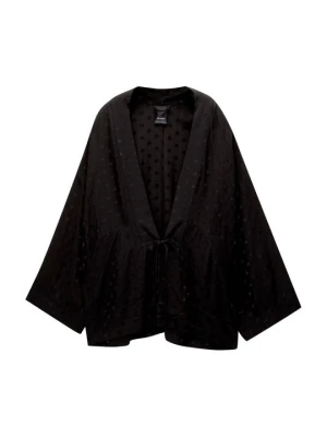 Kurtka wiosenna PULL&BEAR czarny
