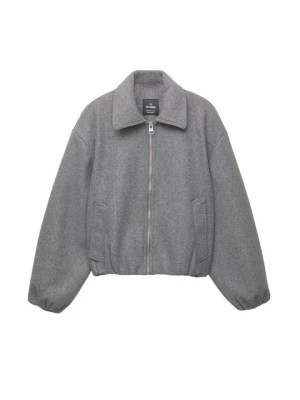 Kurtka wiosenna PULL&BEAR szary