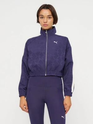 Kurtka wiosenna Puma ciemnoliliowy