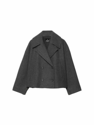 Kurtka wiosenna Stradivarius ciemnoszary