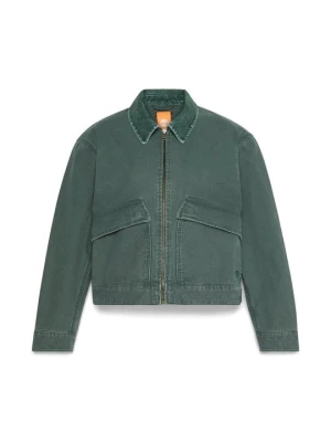 Kurtka wiosenna Timberland ciemnozielony