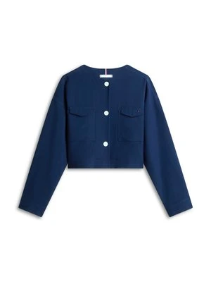 Kurtka wiosenna Tommy Hilfiger granatowy