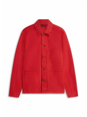 Kurtka wiosenna Tommy Hilfiger czerwony