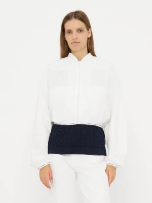 Kurtka wiosenna Tommy Hilfiger mleczny