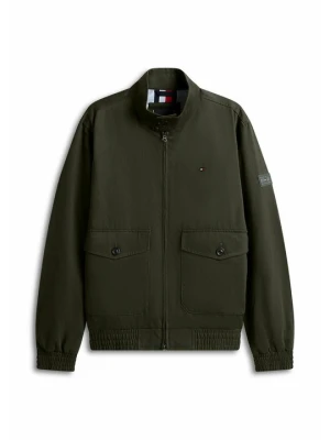 Kurtka wiosenna Tommy Hilfiger oliwkowy