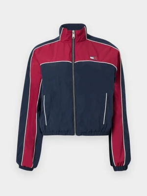 Kurtka wiosenna Tommy Jeans ciemnoczerwony