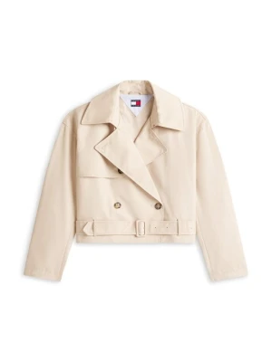 Kurtka wiosenna Tommy Jeans piaskowy