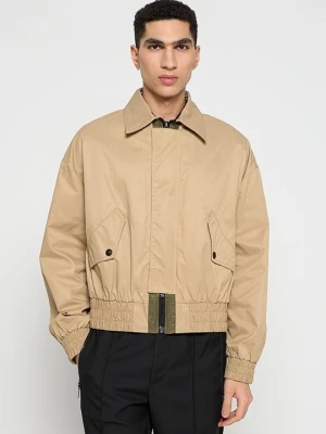Kurtka wiosenna Versace Jeans Couture piaskowy