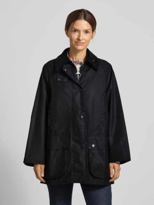 Kurtka woskowana o kroju oversized z czystej bawełny model ‘BEAUFORT’ Barbour