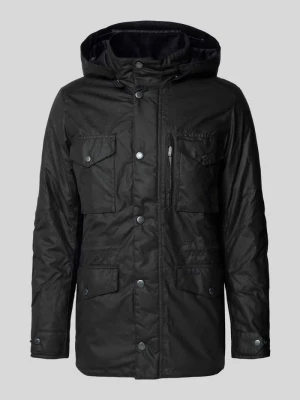 Kurtka woskowana o kroju regular fit z czystej bawełny Barbour