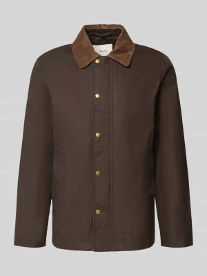 Kurtka woskowana o kroju regular fit z czystej bawełny model ‘WALTER’ Selected Homme