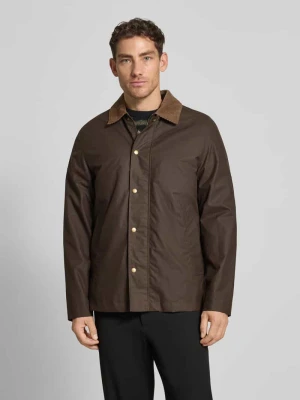 Kurtka woskowana o kroju regular fit z czystej bawełny model ‘WALTER’ Selected Homme