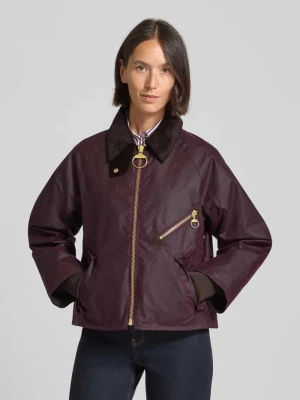 Kurtka woskowana o kroju relaxed fit z czystej bawełny model ‘ARLENE’ Barbour