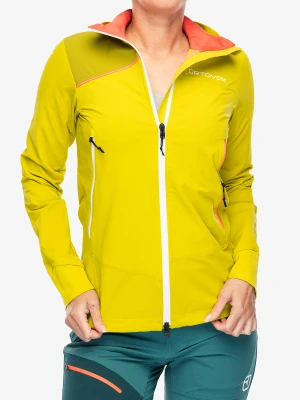 Kurtka wspinaczkowa damska Ortovox Pala Hooded Jacket - daisy