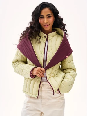 Kurtka z apaszką Green Tea XS