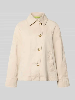 Kurtka z bocznymi wpuszczanymi kieszeniami i kołnierzykiem typu kent Fuchs Schmitt