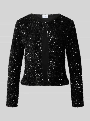 Kurtka z cekinowym obszyciem model ‘FAITH’ Vila