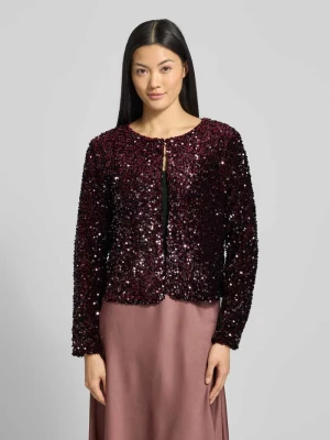 Kurtka z cekinowym obszyciem model ‘FAITH’ Vila