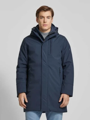 Kurtka z dodatkiem wiskozy i stójką Knowledge Cotton Apparel