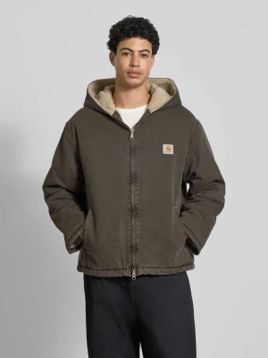 Kurtka z dwustronnym zamkiem błyskawicznym model ‘MITCH’ Carhartt Work In Progress