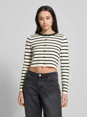 Kurtka z dzianiny krótka z mieszanki wiskozy model ‘FIE’ Only