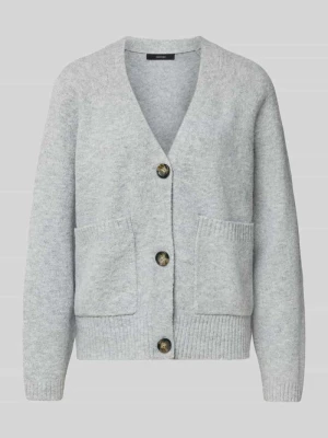 Kurtka z dzianiny o kroju comfort fit z dekoltem w serek model ‘BOOM’ Vero Moda