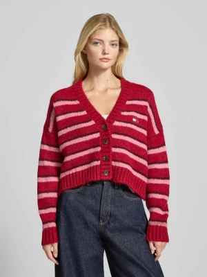 Kurtka z dzianiny o kroju oversized z dodatkiem wełny z alpaki Tommy Jeans