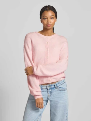 Kurtka z dzianiny o kroju oversized z listwą guzikową Gina Tricot