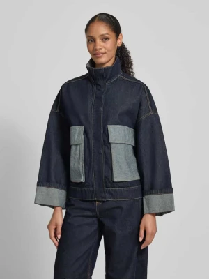 Kurtka z dzianiny o kroju oversized ze stójką JAKE*S STUDIO WOMAN
