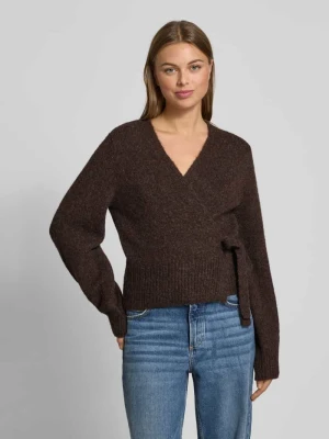 Kurtka z dzianiny o kroju regular fit o kopertowym kroju Tom Tailor Denim