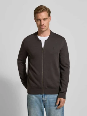 Kurtka z dzianiny o kroju regular fit z czystej bawełny ekologicznej model ‘AGAAMON’ ARMEDANGELS