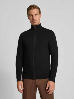 Kurtka z dzianiny o kroju regular fit z czystej bawełny model ‘BERG’ Selected Homme