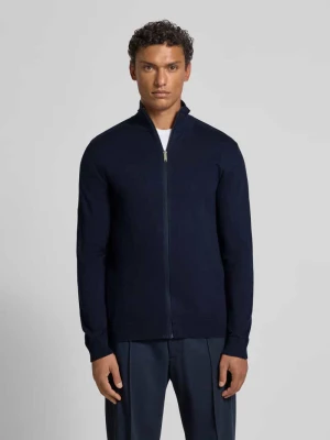 Kurtka z dzianiny o kroju regular fit z czystej bawełny model ‘BERG’ Selected Homme