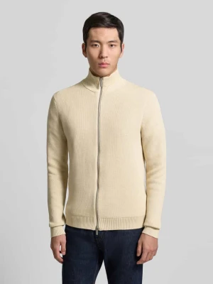 Kurtka z dzianiny o kroju regular fit z czystej bawełny model ‘DAME’ Selected Homme