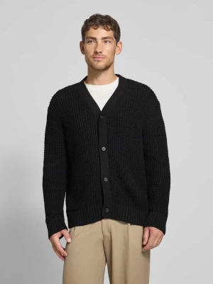 Kurtka z dzianiny o kroju regular fit z czystej bawełny model ‘DERECK’ Selected Homme